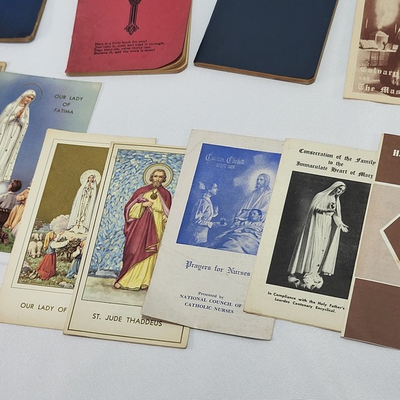 Mid Century Christian Catholic Religious Booklets Pamphlets Prayer Epherma - Picture 7 of 9